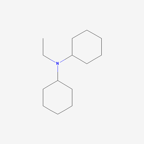 N-ETHYLDICYCLOHEXYLAMINE (CAS: 7175-49-7) - Chemical Structure and Molecular Formula 
