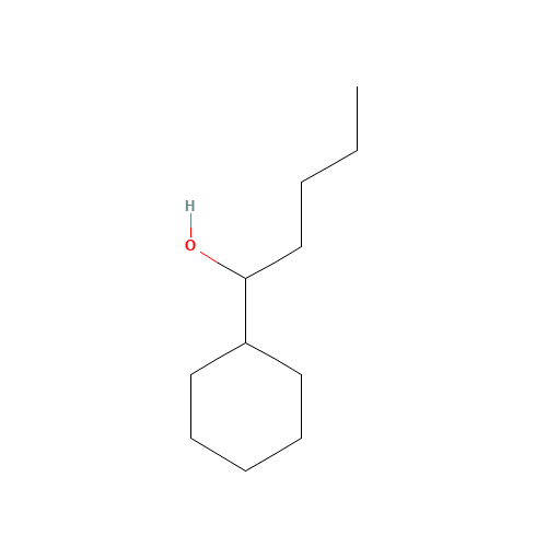 5-CYCLOHEXYL-1-PENTANOL (CAS: 7338-43-4) - Chemical Structure and Molecular Formula 