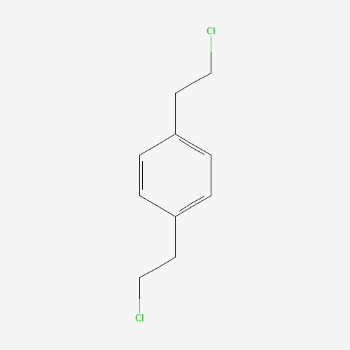 1,4-BIS(2-CHLOROETHYL)BENZENE (CAS: 7379-84-2) - Chemical Structure and Molecular Formula 