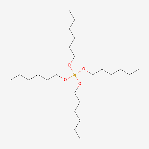 TETRAHEXYL ORTHOSILICATE (CAS: 7425-86-7) - Chemical Structure and Molecular Formula 
