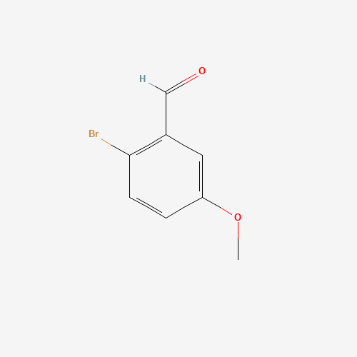 2-Bromo-5-methoxybenzaldehyde (CAS: 7507-86-0) - Chemical Structure and Molecular Formula 