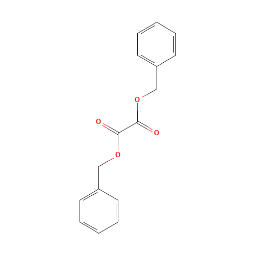 Dibenzyl oxalate (CAS: 7579-36-4) - Chemical Structure and Molecular Formula 