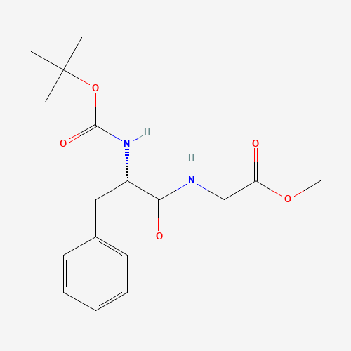 BOC-PHE-GLY-OME (CAS: 7625-57-2) - Chemical Structure and Molecular Formula 