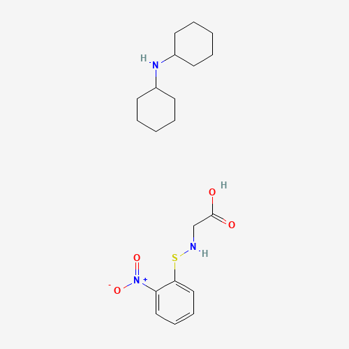 N-O-NITROPHENYLSULFENYL-GLYCINE DI(CYCLOHEXYL)AMMONIUM SALT (CAS: 7675-47-0) - Related Chemical Product