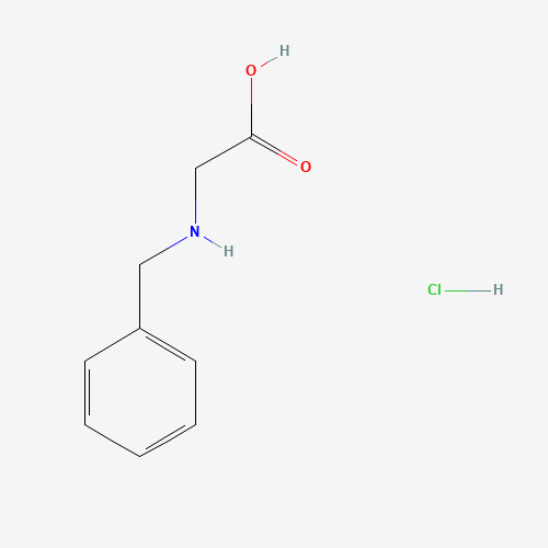 Benzylaminoacetic acid hydrochloride (CAS: 7689-50-1) - Chemical Structure and Molecular Formula 