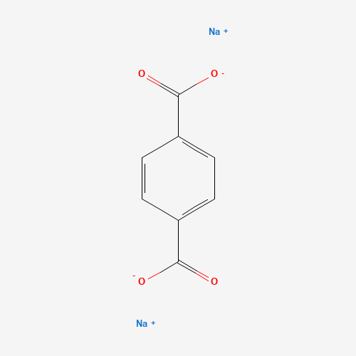DISODIUM TEREPHTHALATE (CAS: 10028-70-3) - Chemical Structure and Molecular Formula 
