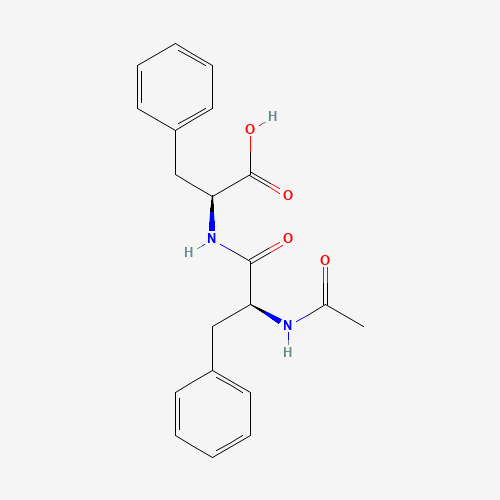 AC-PHE-PHE-OH (CAS: 10030-31-6) - Chemical Structure and Molecular Formula 