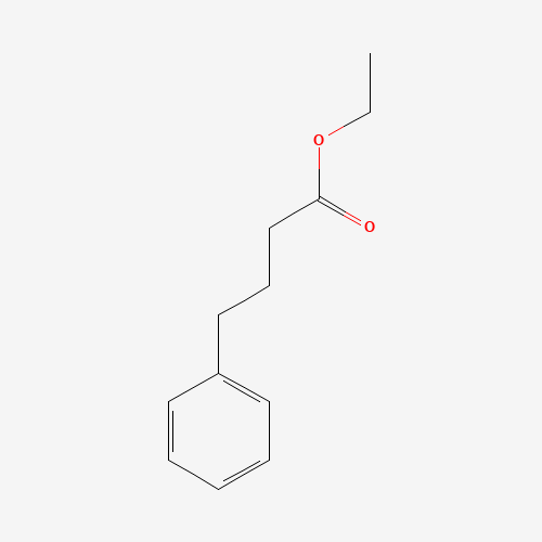 ETHYL 4-PHENYLBUTYRATE (CAS: 10031-93-3) - Chemical Structure and Molecular Formula 