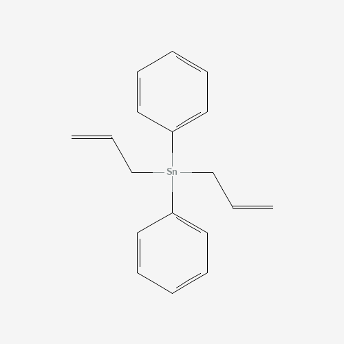 DIPHENYLDIALLYL TIN (CAS: 10074-32-5) - Chemical Structure and Molecular Formula 