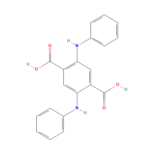 2,5-DIANILINOTEREPHTHALIC ACID (CAS: 10109-95-2) - Related Chemical Product