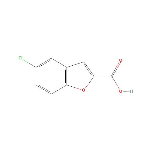 5-CHLOROBENZOFURAN-2-CARBOXYLIC ACID (CAS: 10242-10-1) - Related Chemical Product