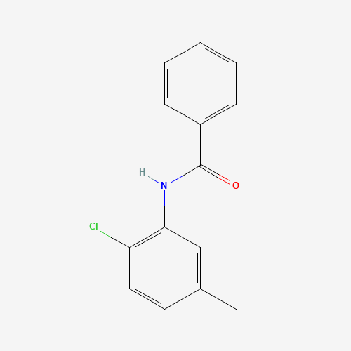 2'-CHLORO-5'-METHYLBENZANILIDE (CAS: 10286-87-0) - Chemical Structure and Molecular Formula 