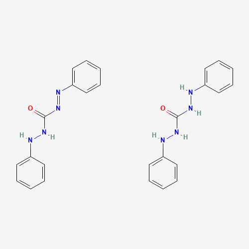 S-DIPHENYLCARBAZONE (CAS: 10329-15-4) - Chemical Structure and Molecular Formula 