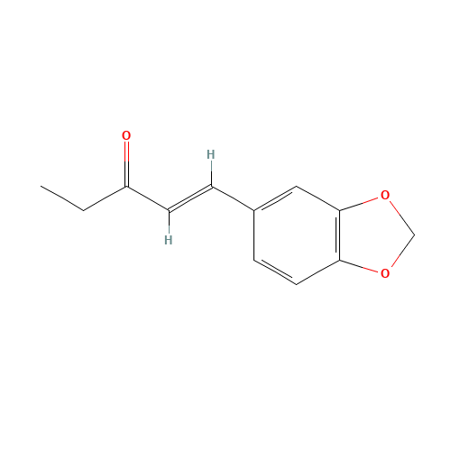 1-(3,4-METHYLENEDIOXYPHENYL)-1-PENTEN-3-ONE (CAS: 10354-27-5) - Related Chemical Product
