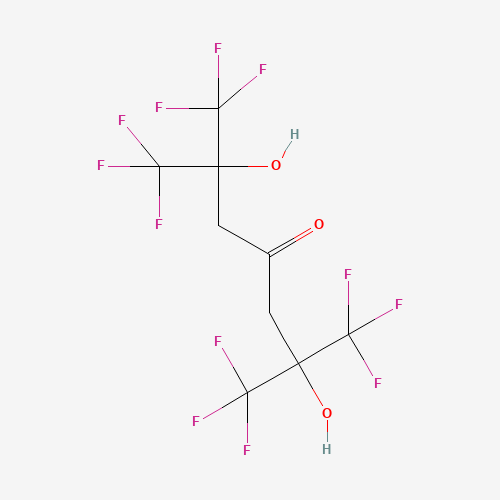 1,1,1,7,7,7-HEXAFLUORO-2,6-DIHYDROXY-2,6-BIS(TRIFLUOROMETHYLHEPTAN-4-ONE) (CAS: 10487-11-3) - Related Chemical Product