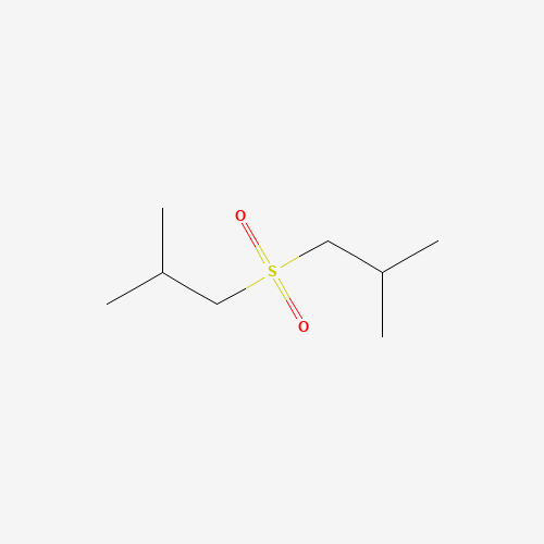 DIISOBUTYL SULFONE (CAS: 10495-45-1) - Chemical Structure and Molecular Formula 