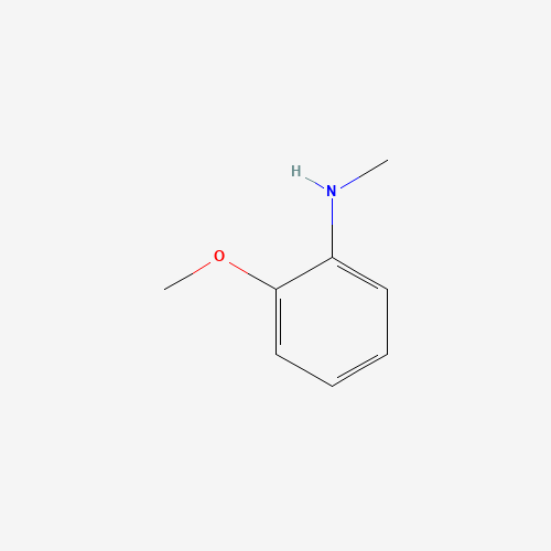 2-METHOXY-N-METHYANILINE (CAS: 10541-78-3) - Chemical Structure and Molecular Formula 