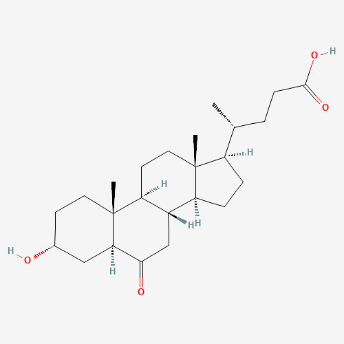 3-ALPHA-HYDROXY-6-OXO-5-ALPHA-CHOLAN-24-OIC ACID (CAS: 10573-17-8) - Related Chemical Product