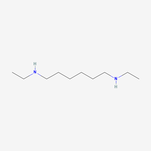 N,N'-DIETHYL-1,6-DIAMINOHEXANE (CAS: 13093-05-5) - Chemical Structure and Molecular Formula 