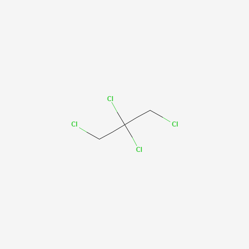 1,2,2,3-TETRACHLOROPROPANE (CAS: 13116-53-5) - Chemical Structure and Molecular Formula 