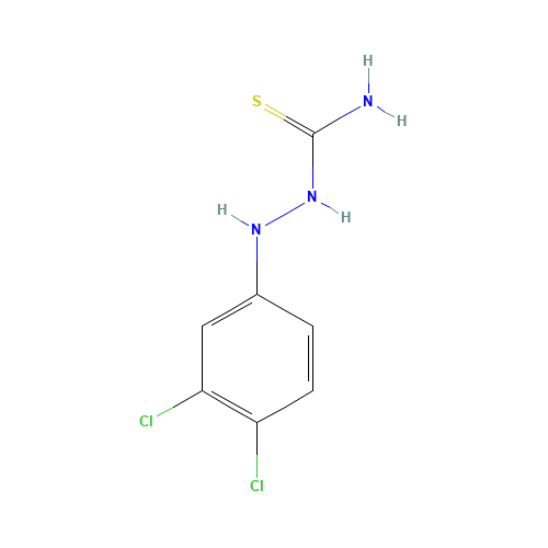 2-(3,4-DICHLOROPHENYL)-1-HYDRAZINECARBOTHIOAMIDE (CAS: 13124-09-9) - Related Chemical Product