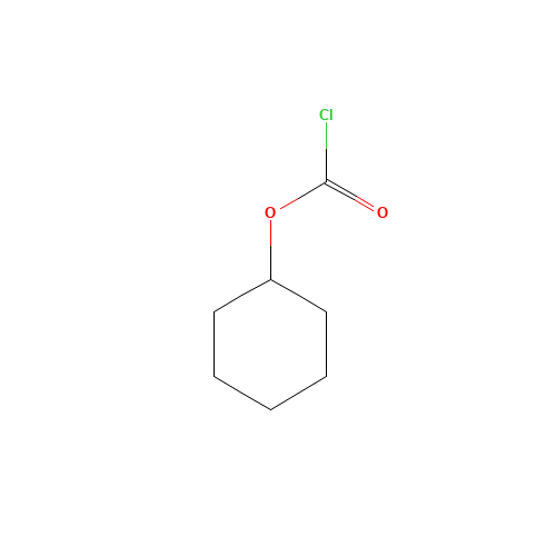 Cyclohexyl chloroformate (CAS: 13248-54-9) - Chemical Structure and Molecular Formula 