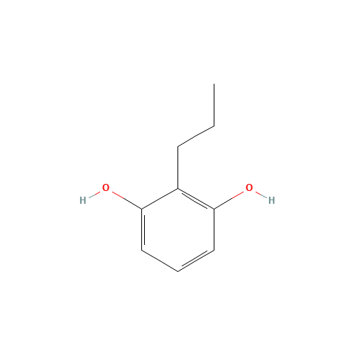 2-PROPYLBENZENE-1,3-DIOL (CAS: 13331-19-6) - Related Chemical Product