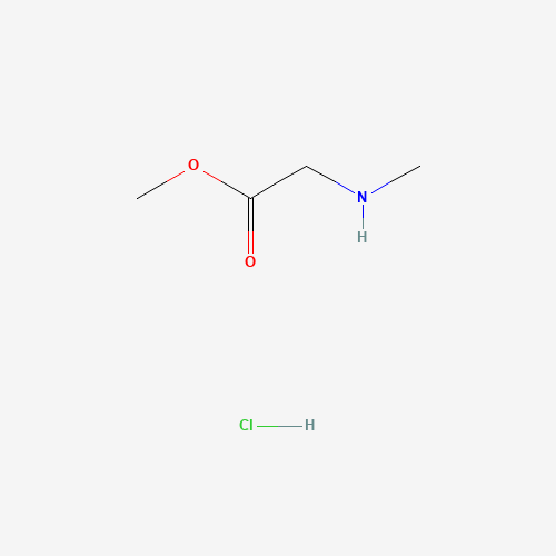 Sarcosine methyl ester hydrochloride (CAS: 13515-93-0) - Chemical Structure and Molecular Formula 