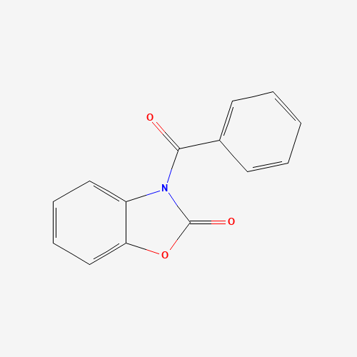 3-BENZOYL-2-BENZOXAZOLINONE (CAS: 13787-59-2) - Chemical Structure and Molecular Formula 