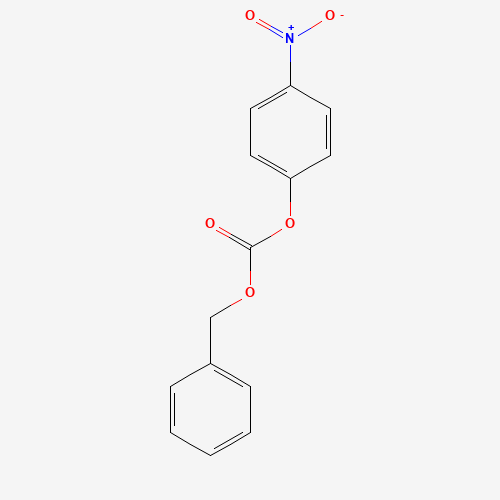 BENZYL 4-NITROPHENYL CARBONATE (CAS: 13795-24-9) - Chemical Structure and Molecular Formula 