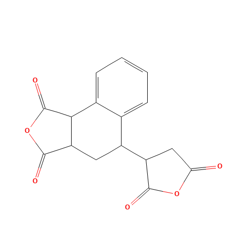 4-(2,5-DIOXOTETRAHYDROFURAN-3-YL)-1,2,3,4-TETRAHYDRONAPHTHALENE-1,2-DICARBOXYLIC ANHYDRIDE (CAS: 13912-65-7) - Related Chemical Product
