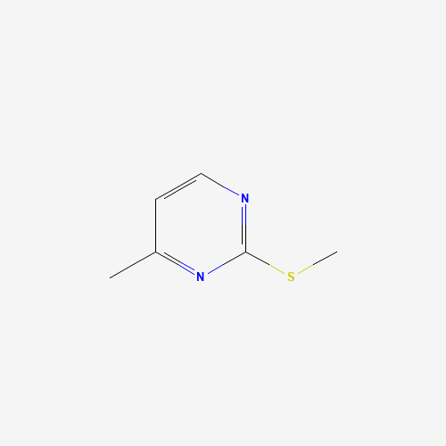 4-METHYL-2-(METHYLSULFANYL)PYRIMIDINE (CAS: 14001-63-9) - Chemical Structure and Molecular Formula 