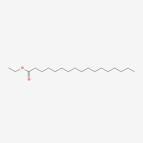 ETHYL HEPTADECANOATE (CAS: 14010-23-2) - Chemical Structure and Molecular Formula 