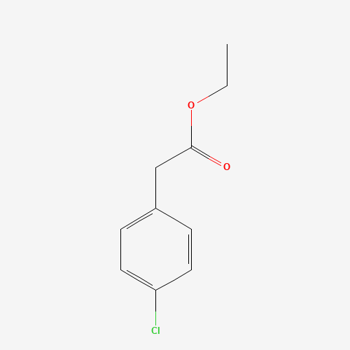 ETHYL 4-CHLOROPHENYLACETATE (CAS: 14062-24-9) - Chemical Structure and Molecular Formula 