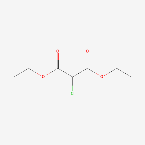 Diethyl chloromalonate (CAS: 14064-10-9) - Chemical Structure and Molecular Formula 