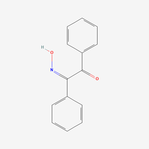 B-BENZILMONOXIME (CAS: 14090-77-8) - Chemical Structure and Molecular Formula 