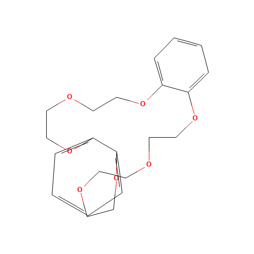 [2,5]-DIBENZO-21-CROWN-7 (CAS: 14098-41-0) - Chemical Structure and Molecular Formula 