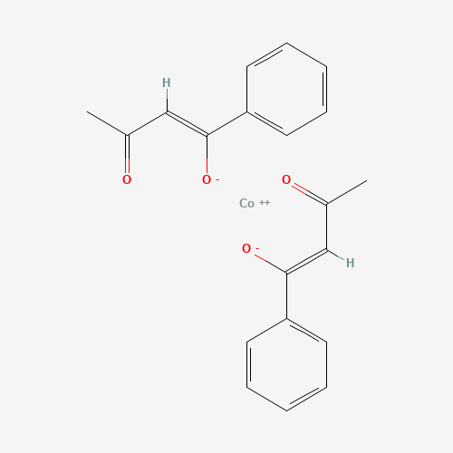 COBALT(II) BENZOYLACETONATE (CAS: 14128-95-1) - Chemical Structure and Molecular Formula 