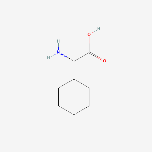 L-alpha-Cyclohexylglycine (CAS: 14328-51-9) - Chemical Structure and Molecular Formula 