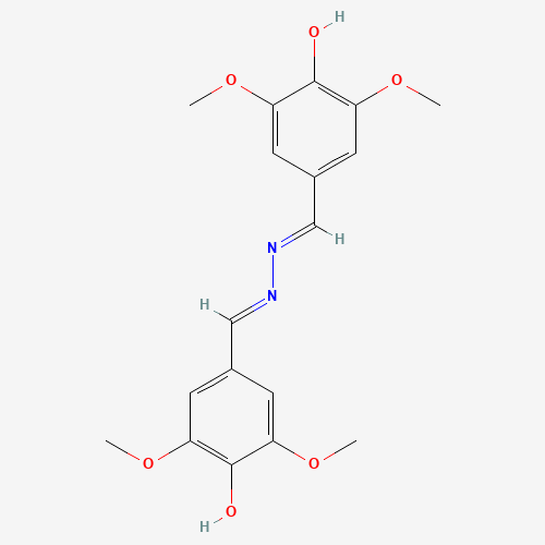 4-Hydroxy-3,5-dimethoxybenzaldehyde azine (CAS: 14414-32-5) - Chemical Structure and Molecular Formula 