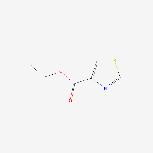 ETHYL THIAZOLE-4-CARBOXYLATE (CAS: 14527-43-6) - Chemical Structure and Molecular Formula 