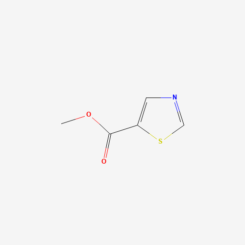Methyl 5-thiazolecarboxylate (CAS: 14527-44-7) - Chemical Structure and Molecular Formula 
