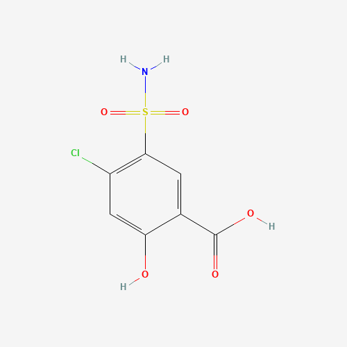 4-Chloro-2-hydroxy-5-sulfamoylbenzoic acid (CAS: 14556-98-0) - Related Chemical Product