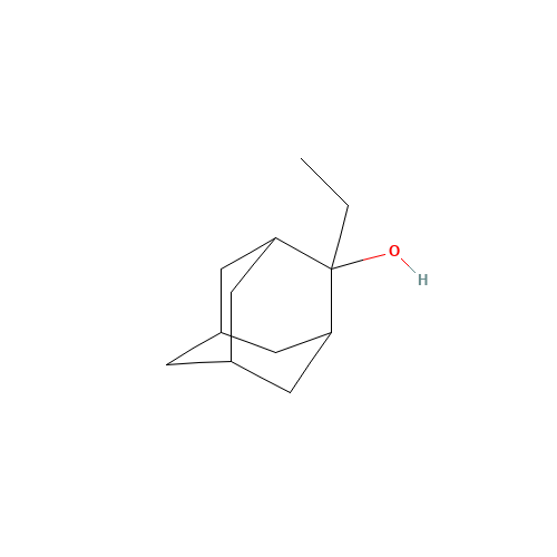 2-Ethyl-2-adamantanol (CAS: 14648-57-8) - Chemical Structure and Molecular Formula 