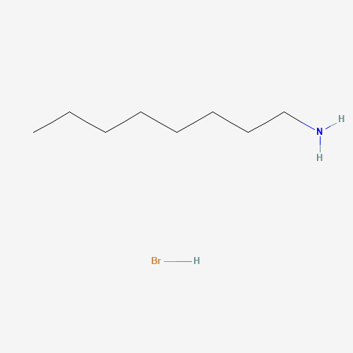 N-OCTYLAMINE HYDROBROMIDE (CAS: 14846-47-0) - Chemical Structure and Molecular Formula 