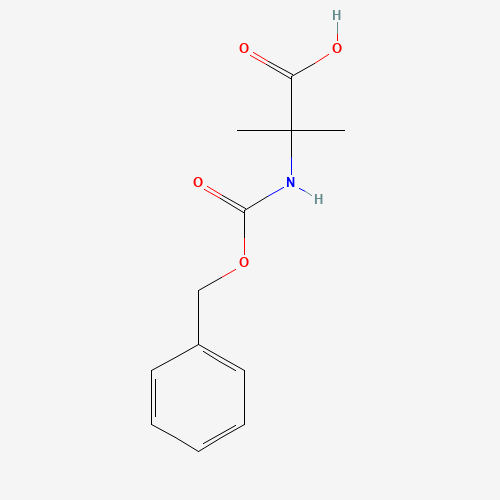 Z-AIB-OH (CAS: 15030-72-5) - Chemical Structure and Molecular Formula 