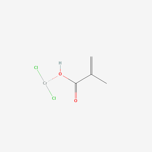 METHACRYLATO CHROMIC CHLORIDE (CAS: 15096-41-0) - Chemical Structure and Molecular Formula 