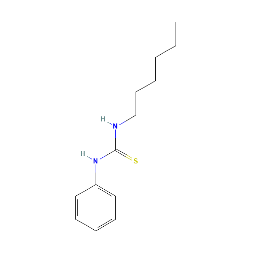 1-HEXYL-3-PHENYL-2-THIOUREA (CAS: 15153-13-6) - Related Chemical Product