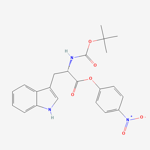 BOC-TRP-ONP (CAS: 15160-31-3) - Chemical Structure and Molecular Formula 