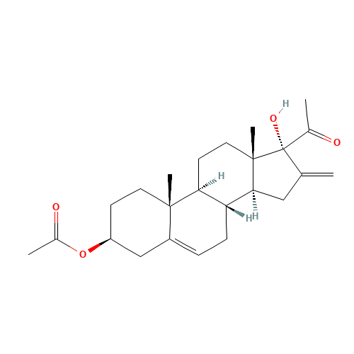16-METHYLENE-17ALPHA-HYDROXYPREGNENOLONE 3-ACETATE (CAS: 15369-66-1) - Related Chemical Product